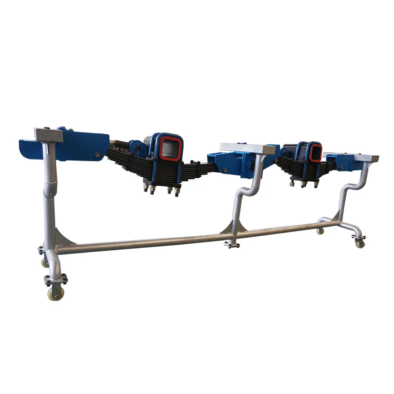 16 T axle load 2 axles trailer chassis manufacturer