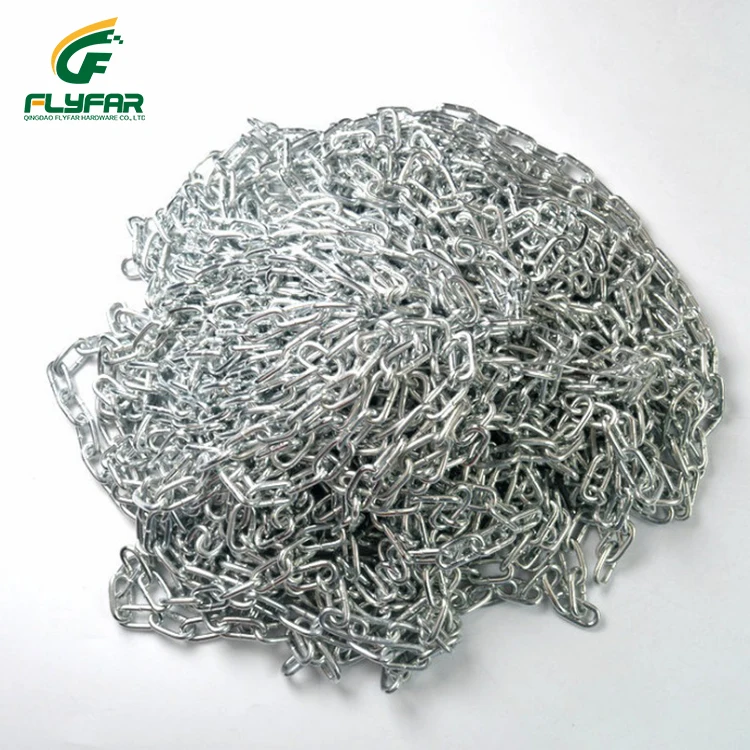 Производство оцинкованной стальной звеньевой цепи хорошего качества