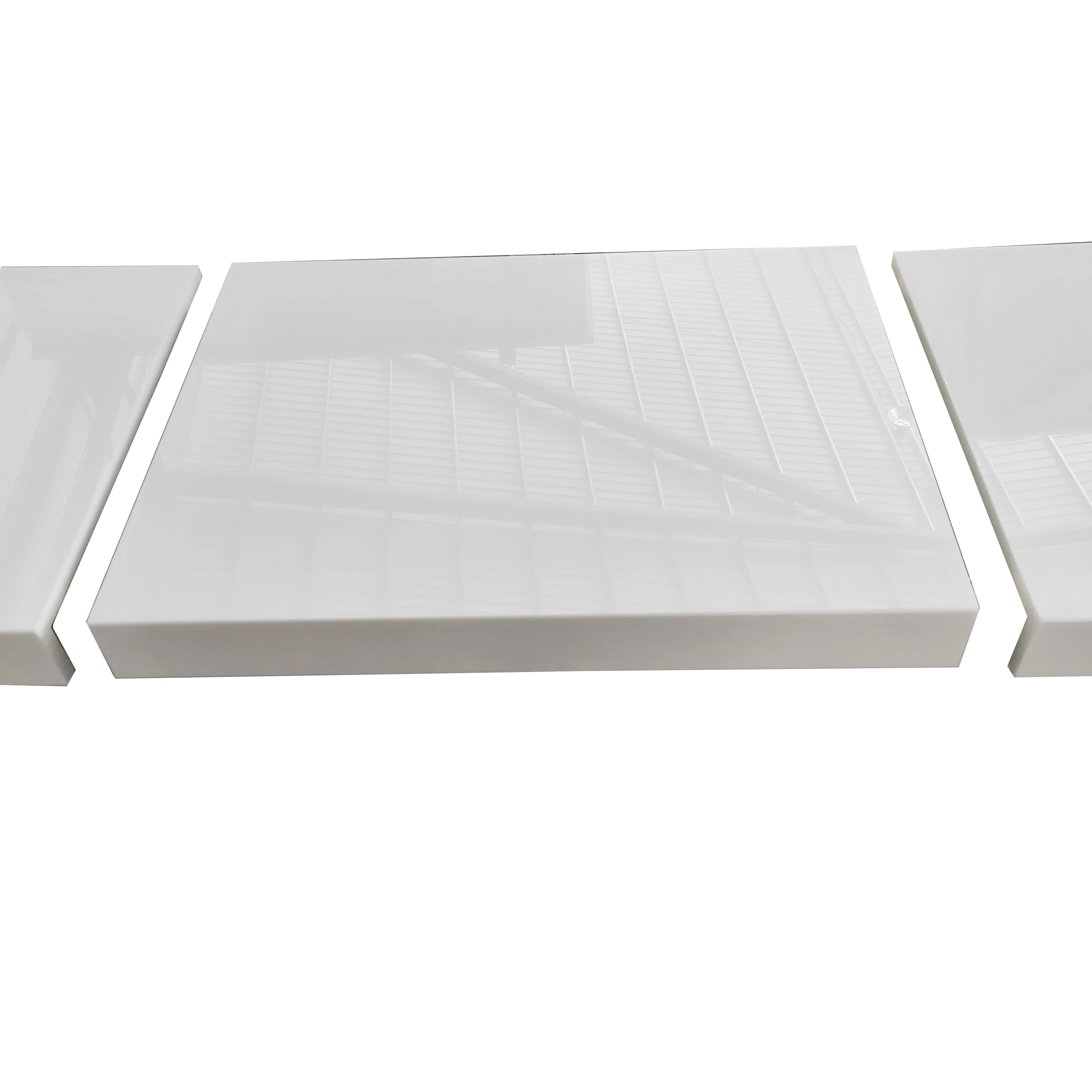 
Inspissate edges artificial nano glass vanity top kitchen worktop 