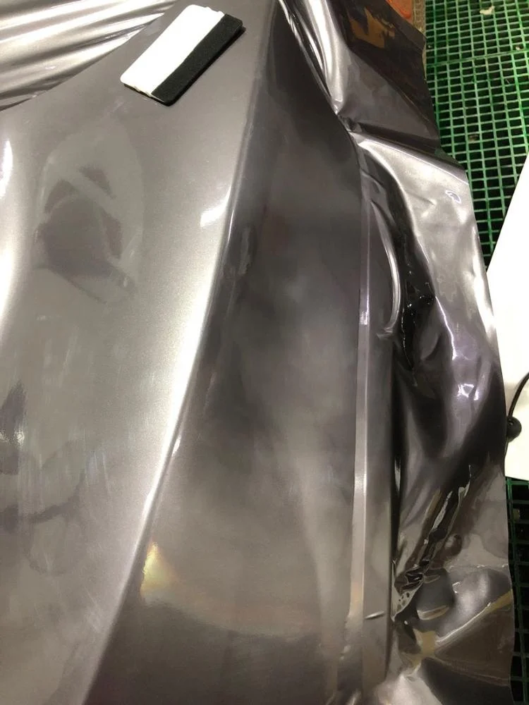 Black grey Metallic Sparkle Gloss Vinyl Car Wrap Film 1.52*20m Roll DIY Easy to Install No-Mess Decal Automotive Vinyl Wraps