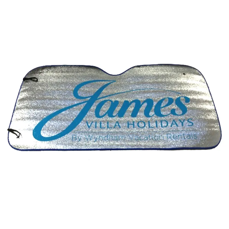 Logo print hail protection car shades