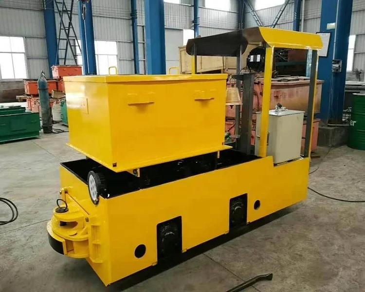 
7T Electric Mining Locomotive/Mine Tunnel Battery Operated Electric Locomotive 