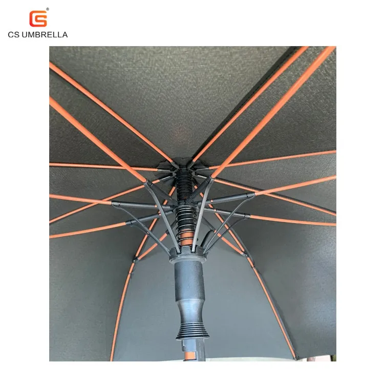 YS-1044 Walking Stick Design Umbrella Cane Crutch Anti Skid Aluminum Shaft Ergonomic Handle Umbrella