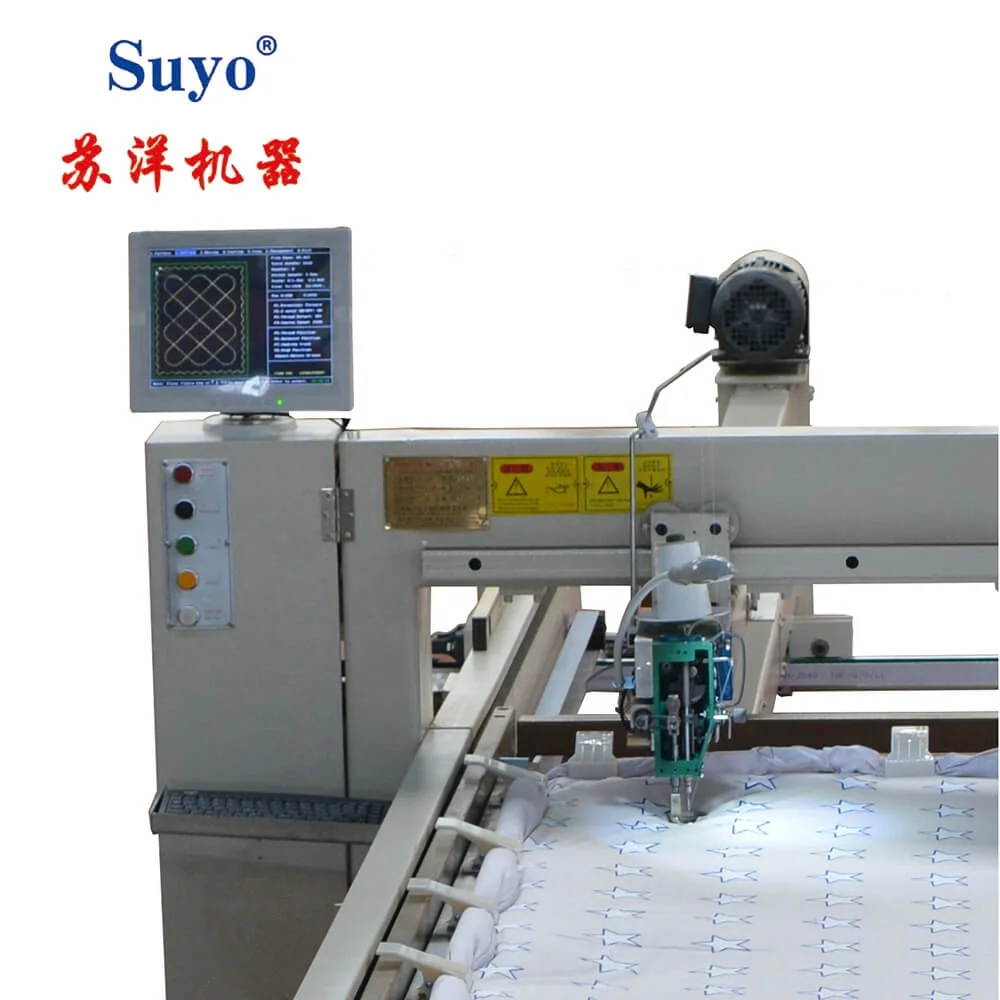 
DH25-2325 China Automatic Computerized Control Long Arm Quilting Sewing Machine Industrial 