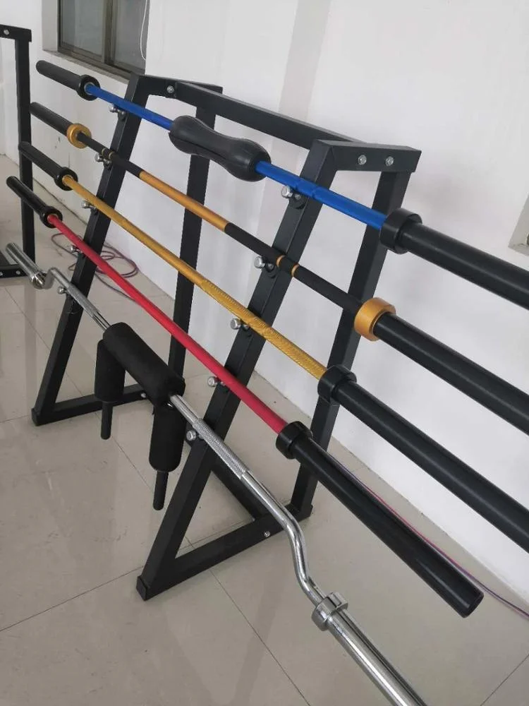 professional Colorful Ceramic Coating Weight Lifting Barbell Bar