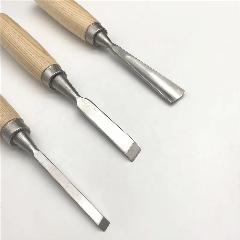 Набор резцов для деревообработки, 12 шт.