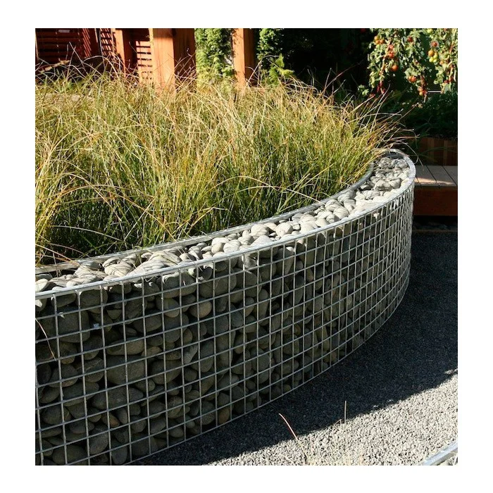 Decorative Gabion Stone Rock Wall and Fence for Driveway Rail Outdoor Garden 5mm Thickness for Residential Backyard