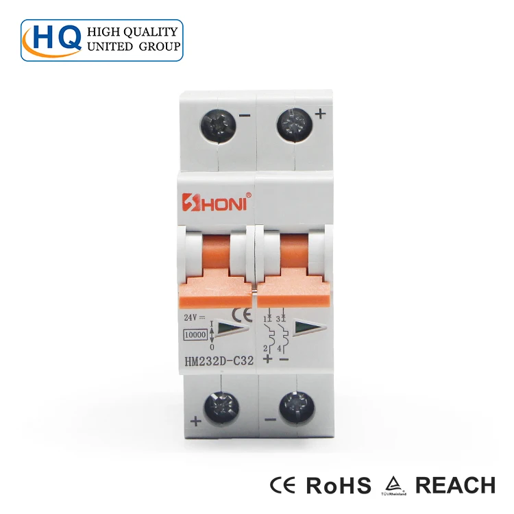 L7 Model 16A 20A 63amp single phase pole 1p 2p 3p 4p mini electric  mcb dc ac circuit breaker