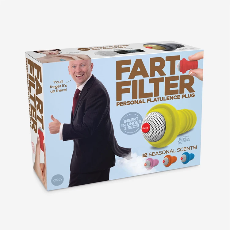 funny fart items toys prank gift box