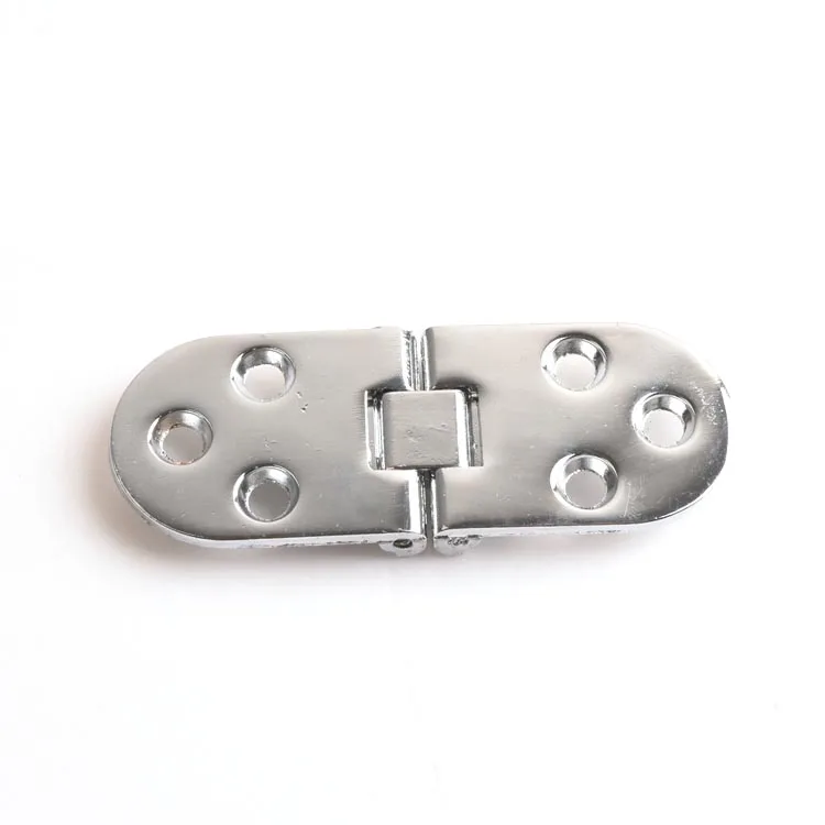 Zinc Alloy Lift Up Lid Nickel Lazy Susan Cabinet Hinge 180 Degrees Opening Angle Drop Down 3 Inch Concealed Flap Hinge