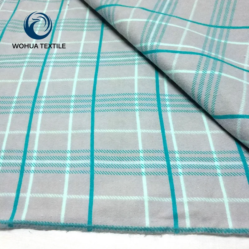 100% хлопок, реактивная печатная матовая фланелевая ткань, в наличии