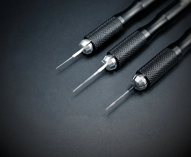 High Quality Stainless Steel Black 5RS Microblading Microshading Manual Tattoo Needle  for Eyebrow Tattoo