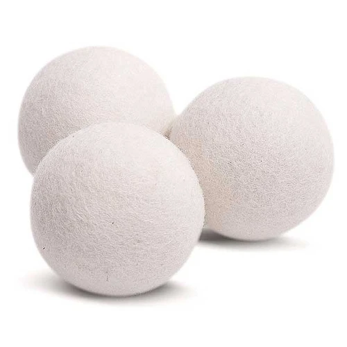 
Organic Eco Wool Dryer Balls - 6 Pack - 100% Handmade, Fair Trade, Organic, No Lint - Premium Quality 