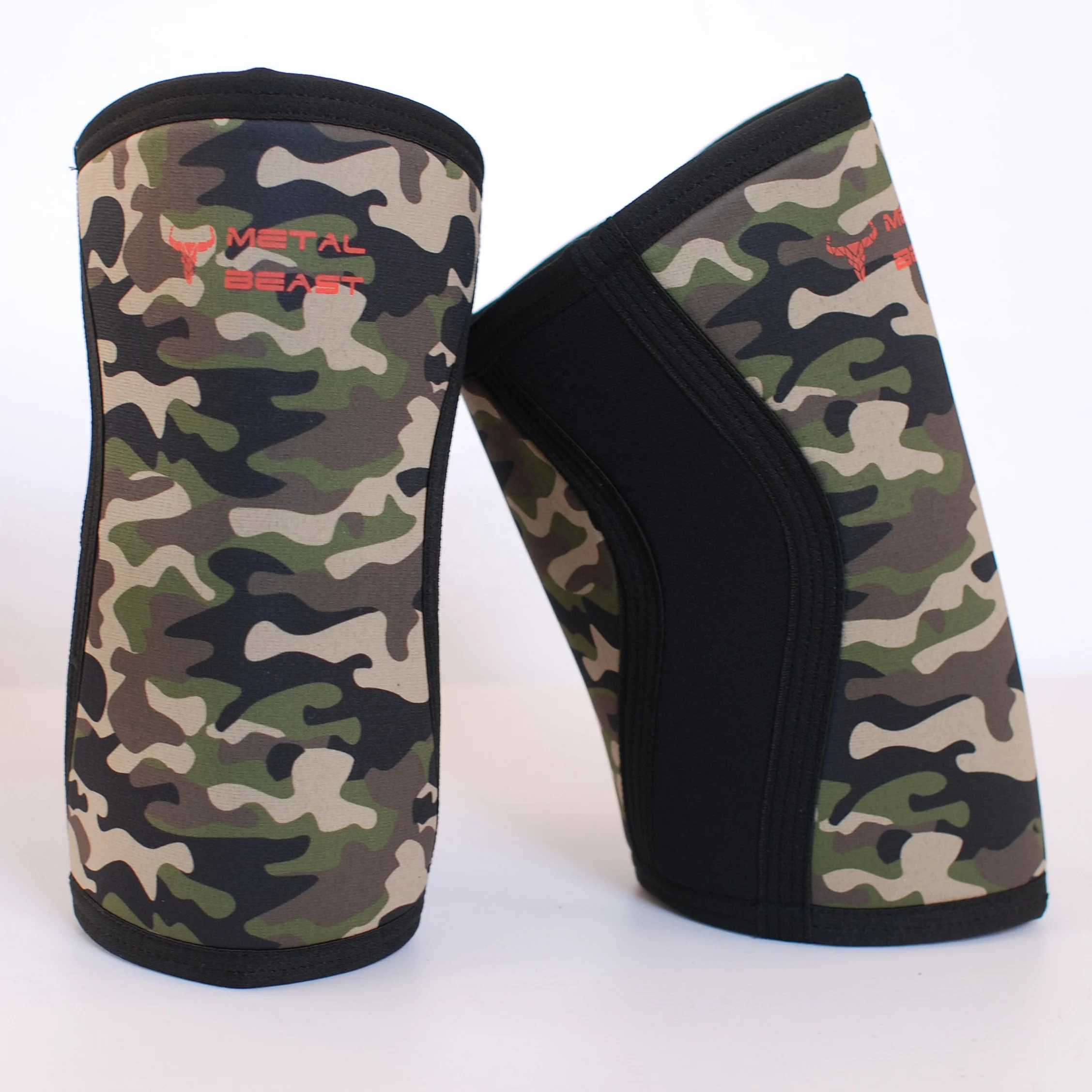 7mm Knee Sleeves Support Compression for Weightlifting Powerlifting  Knee brace and Knee pads