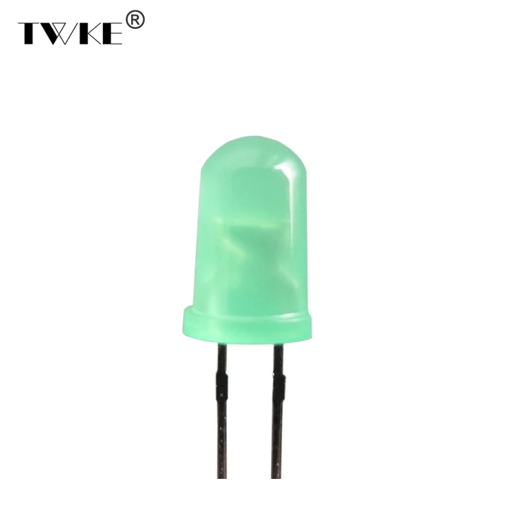 
Diffused Green Led Diode 3mm Through Hole Led 