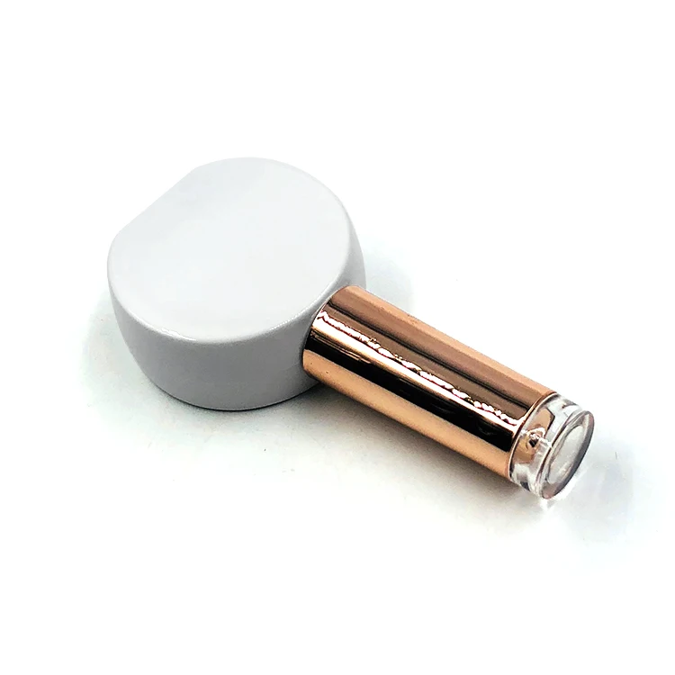 
XuZhou Das White 12ml flat round nail polish bottle 