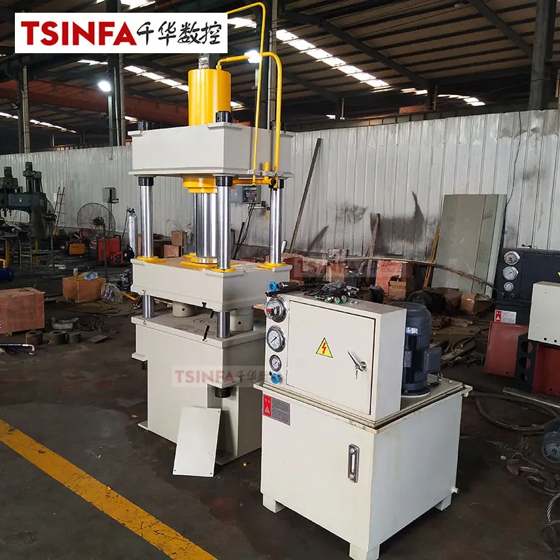 4 four column hydraulic press shandong hydraulic salt block press machine price