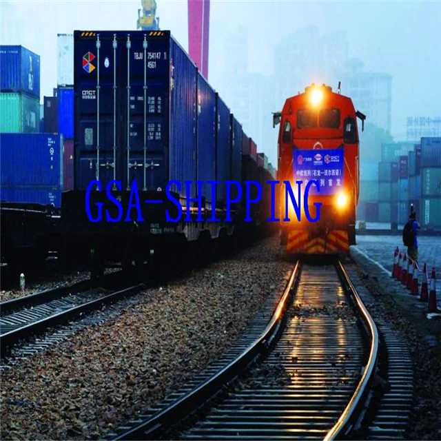 cheap and fast Railway/train 40FT/40HQ container freight servcie shipping from China delivery to Croatia/Serbia
