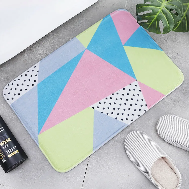 (CHAKME) wholesale microfiber washable kitchen entrance floor mats custom