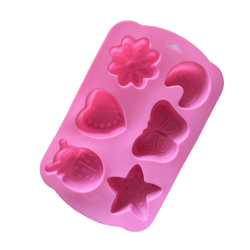 Hot sale exquisit 3d Eco-friendly DIY Clay Tool molds non-toxic doll insect shanpe 3d silicon molds Big 3d silicon molds