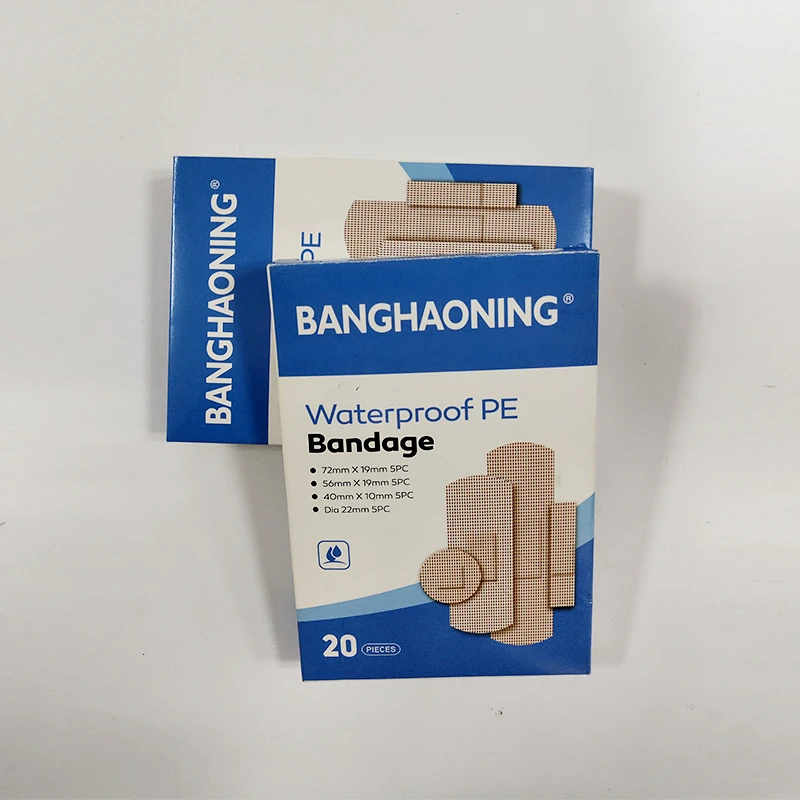 ISO  CE Surgical PE waterproof printed pot wound plaster Adhesive Bandage