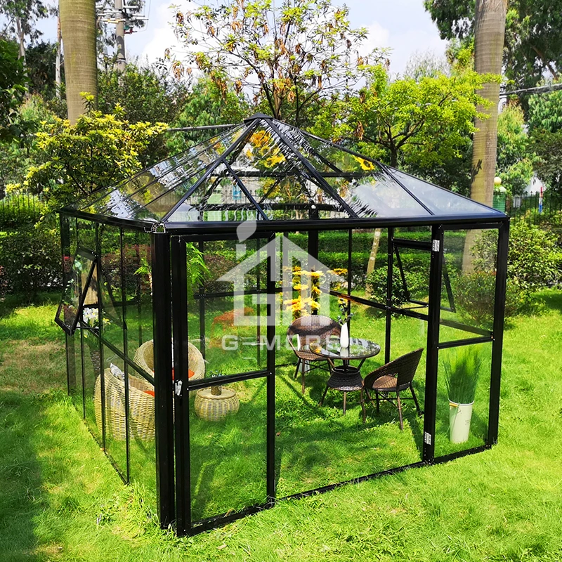 G-MORE Modern Aluminum Conservatory / Glass House Spoga Gafa 2019 on Show