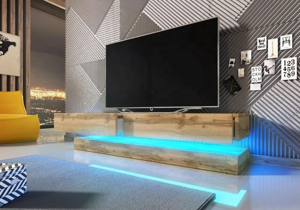 Modern led New Model TV Stand Wooden Furniture TV Showcase