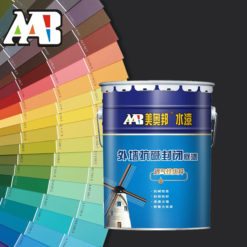 
AAB Exterior outdoor wall alkali resistant warehouse prices floor primer latex paint 