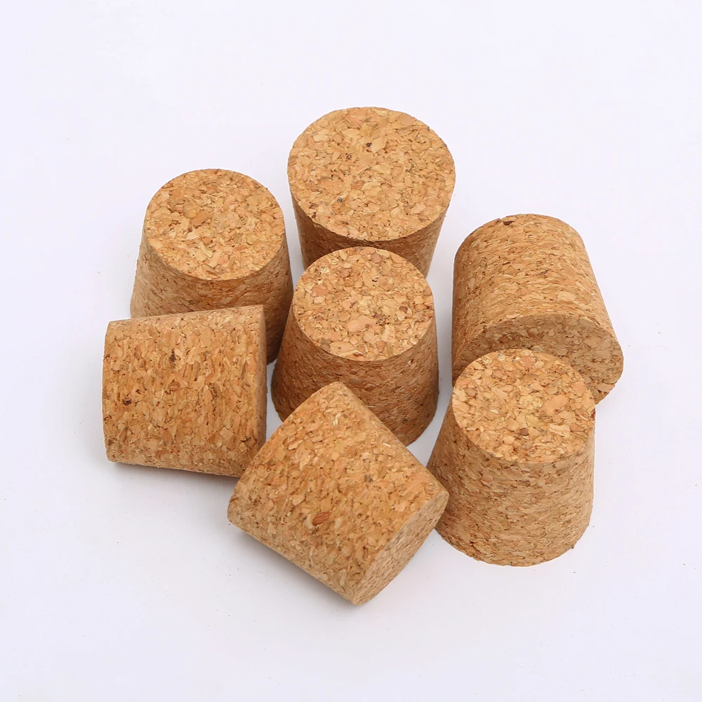 
China Manufactures Custom Glass Bottles cork Stoppers for jars 