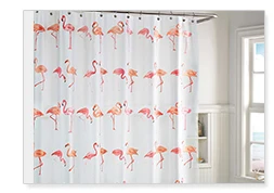 
PEVA fancy shower curtain 