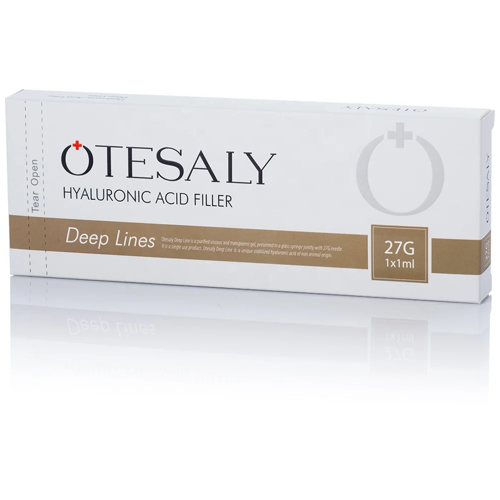 
CE Approved Otesaly 1ml deep hyaluronico acido injectable dermal filler for lips lines and fines lines 