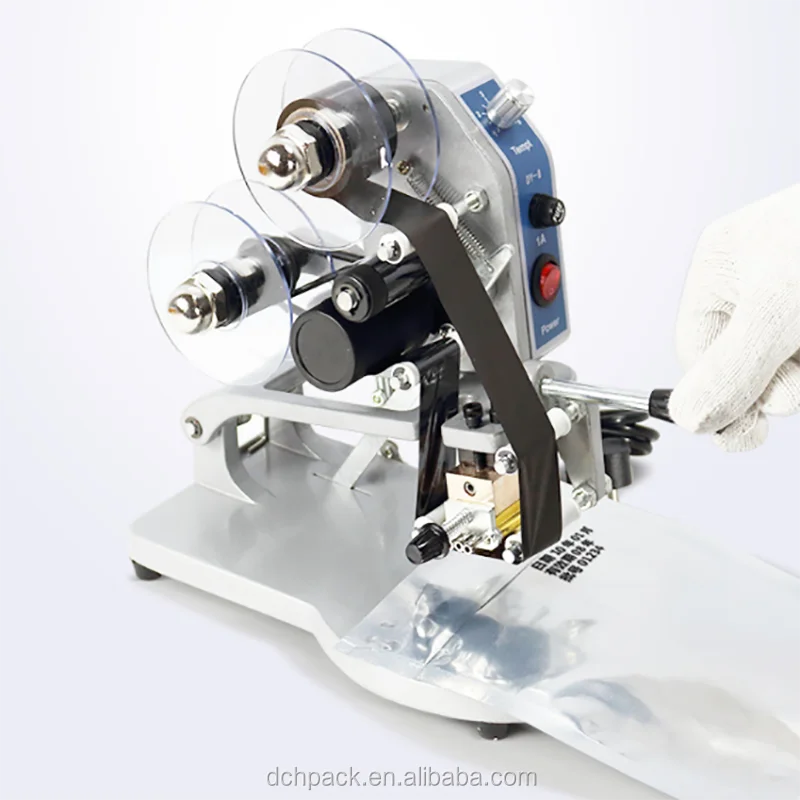 
Hot Stamping Plastic Bottle Batch Coding Machine With Date Printing 