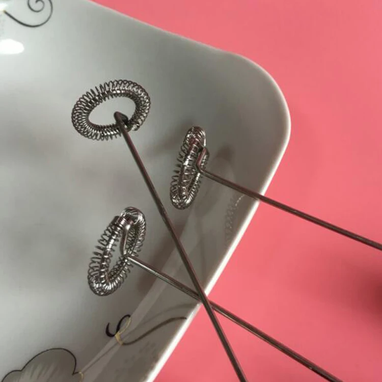 Cheap Wholesale Stainless Steel Battery Operated Electric Coffee Mixer Hand Milk Frother Blender