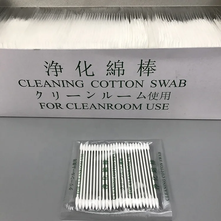 
Disposable Dust Free Huby 340 Replacement Industrial Clean Cleanroom Cotton Swab for Keyboard 