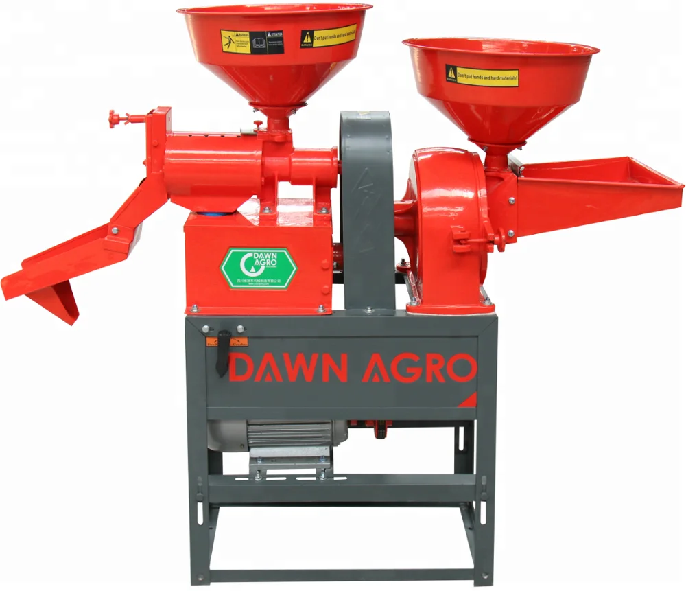 DAWN AGRO  Home Combined  Rice Mill Wheat Flour Milling Machine