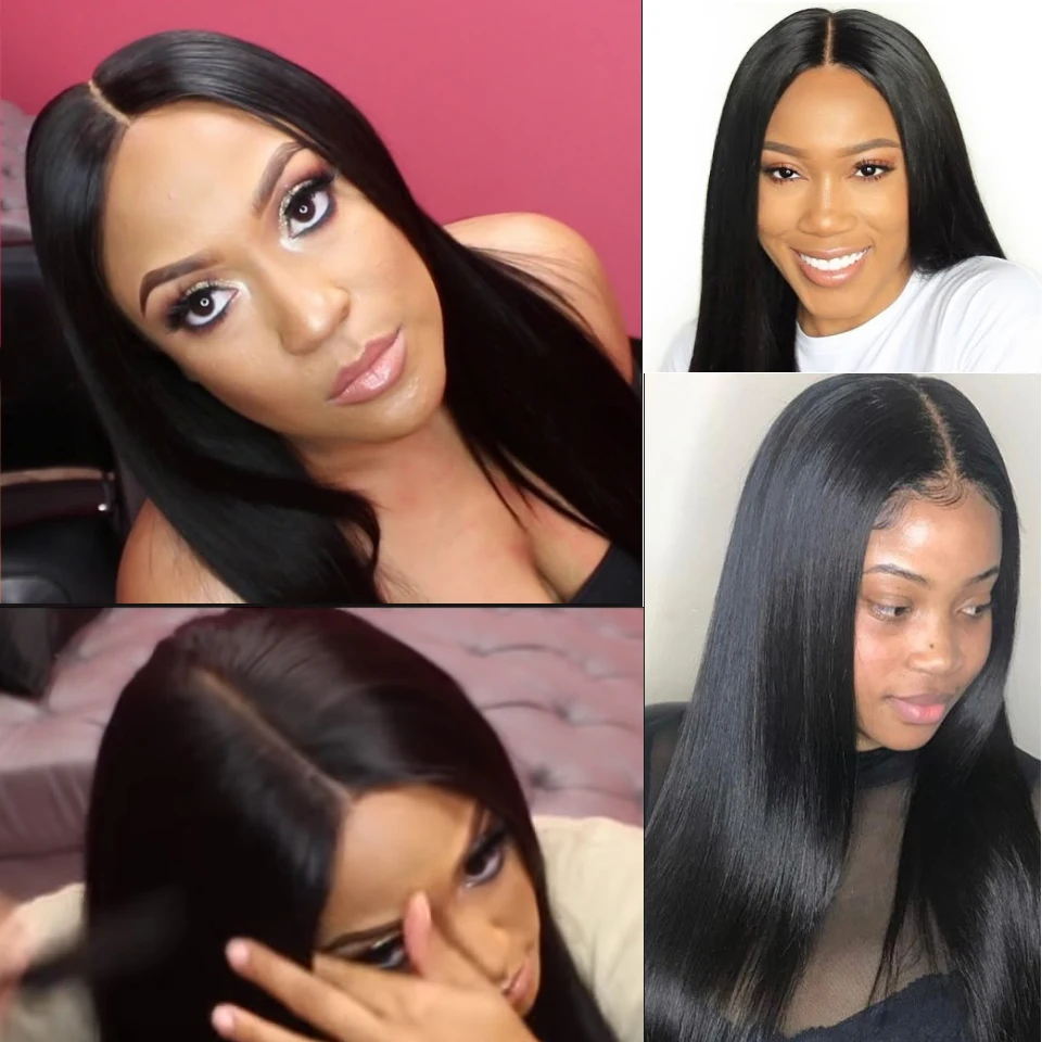 Cheap Middle Part 2*6 Lace Closure Virgin Pakistan Straight Human Hair Closure Virgin Human Hair Thin Skin Lace Closure