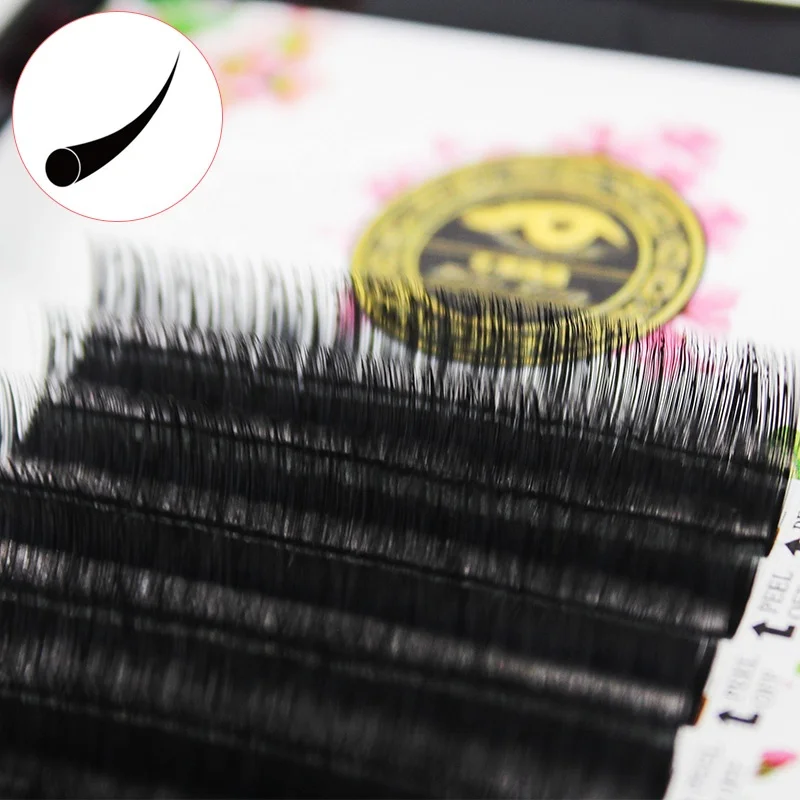 Lite Lash with Blink Lash Stylist & Care / korean eyelash extension / J,B,C,D curl / light silk lashes / 12 line