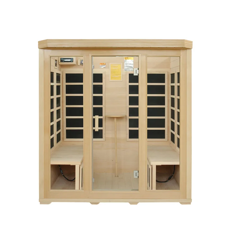 Семья Крытый Инфракрасный 4 персоны деревянные саунные