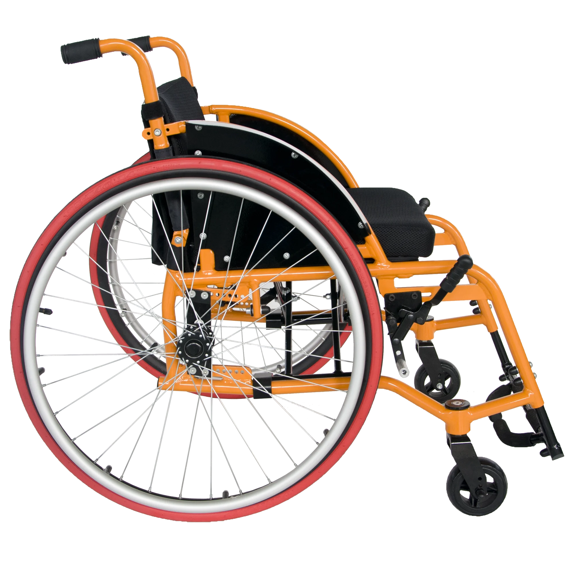 Folding  manual sport wheelchair for training basketball or other sport
