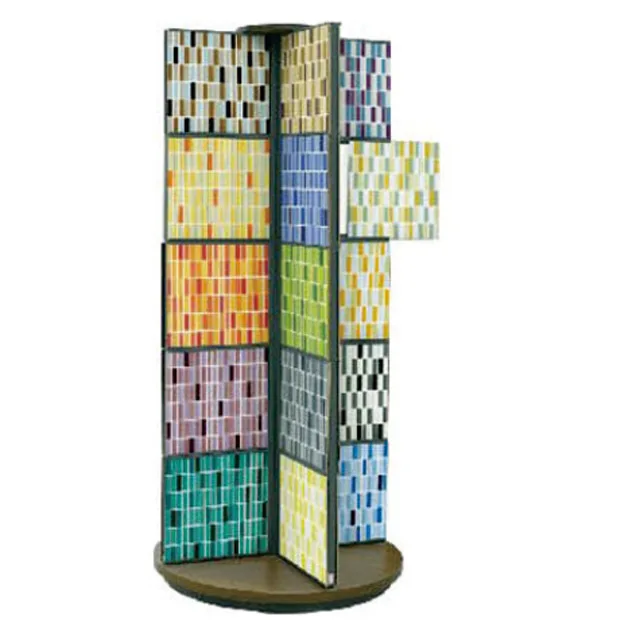 
Мода 4 способ кубик подвесной рекламной продукции каменной мозаики стеллаж для выставки товаров 