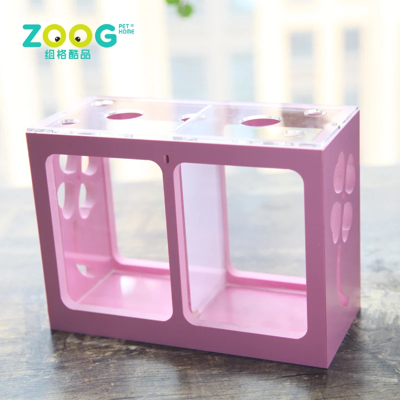 Crystal clear новый дизайн небольшой площади fish tank