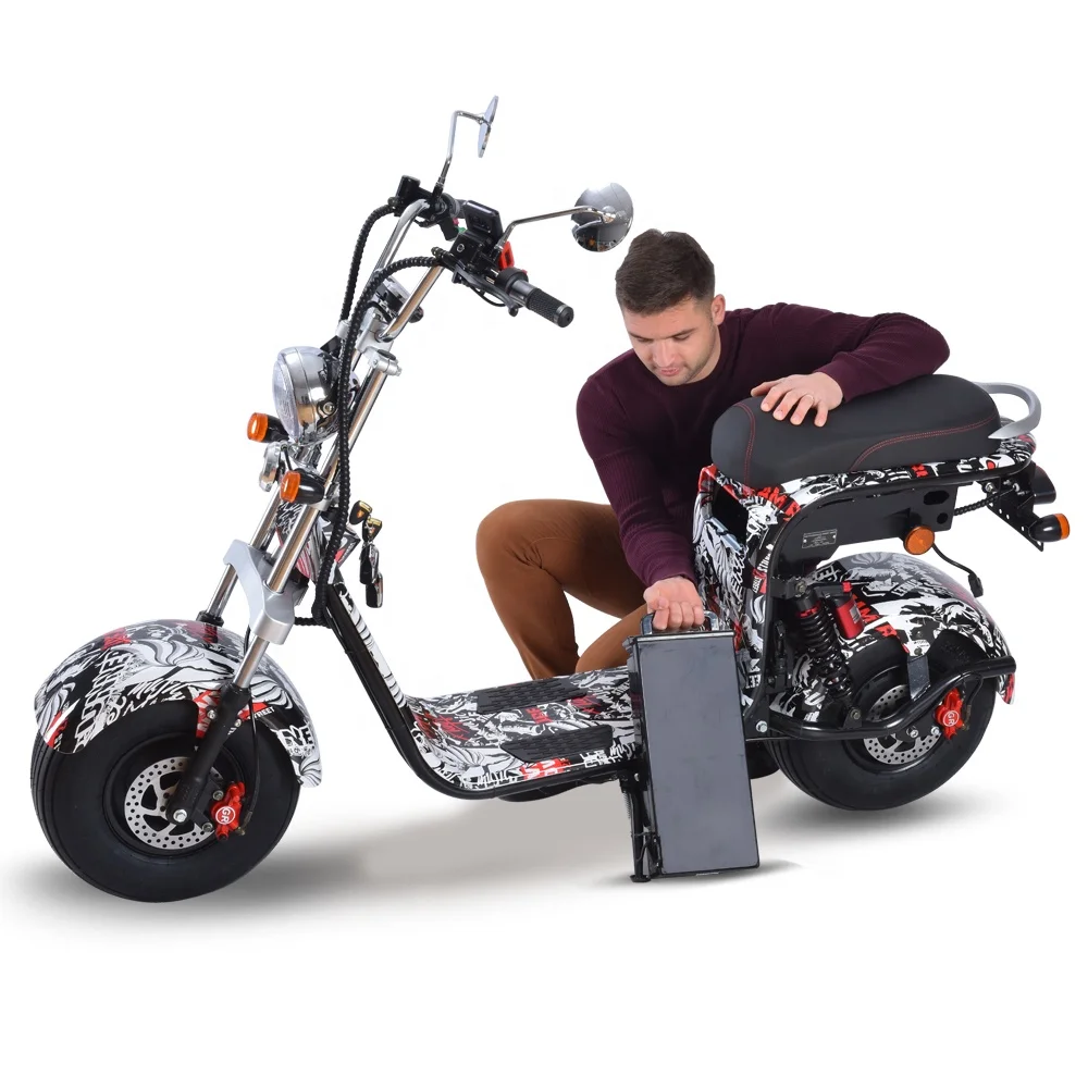 Citycoco in Romania warehouse door to door Cheap Price Electric Scooter citycoco