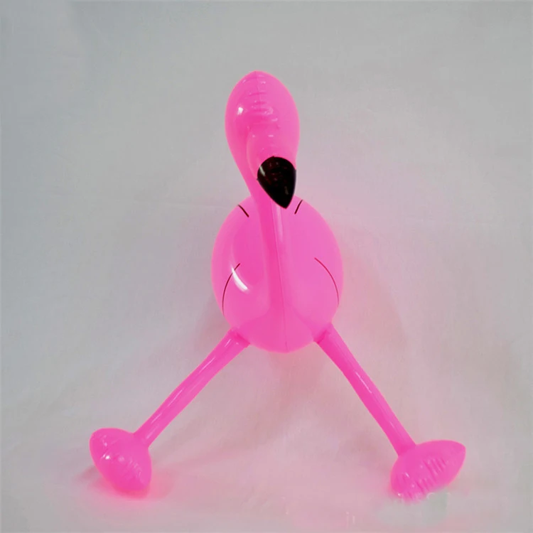
Large 60cm Pink Inflatable Flamingo Standing Shape Swimming Pool Water Toy for Kids Adult 