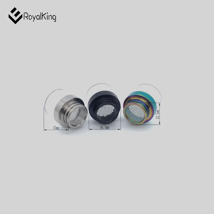 
Colorful New Stainless Pyrex Glass whorl filter Cbd Drip Tip 810 Thread 
