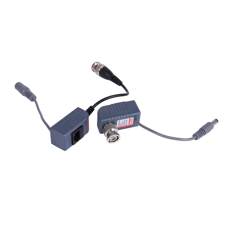 3 в 1 дизайн камеры видеонаблюдения системы bnc для rj45 balun конвертер одного канала видео балун