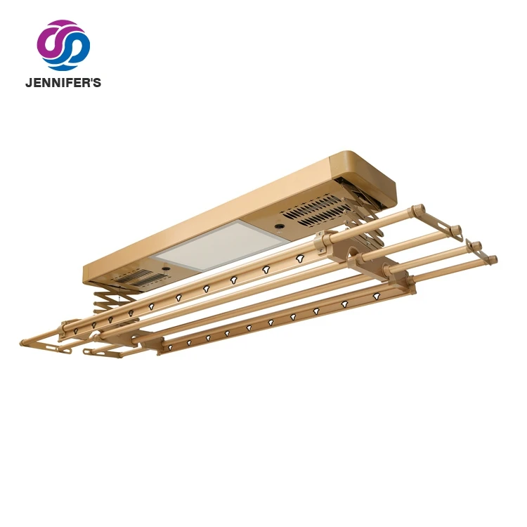 Intelligent Clothes Drying Machine Clothes Hanger LED Lighting Electric Clothes Drying Rack
