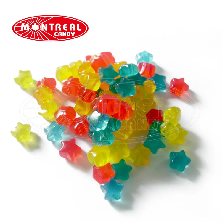Sweet mix color star confectionery candy