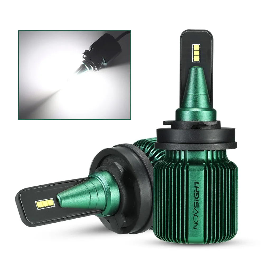 CSP светодиодные фары 40 W 10000LM без вентилятора 9005 H4 H7 H11 светодиодные лампы для автомобилей A500-N17-H11