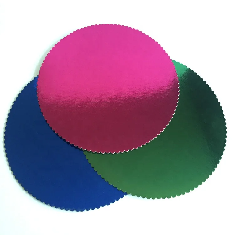 Paper Silver Cake Durm Boards,Wedding Cake Base,Cake Board