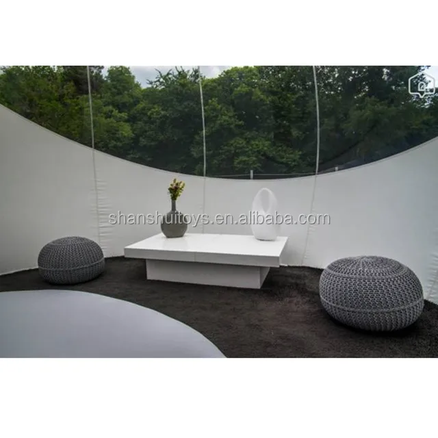 Outdoor igloo dome bubble tent / Inflatable Transparent Bubble House/ Inflatable Hotel Lodge Tent for sale